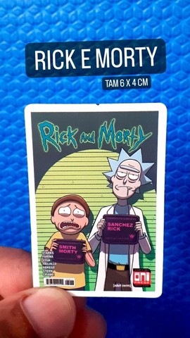 IMÃS DE GELADEIRA - RICK E MORTY - Foto 3