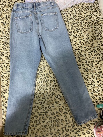 Calça jeans azul médio  - Foto 3