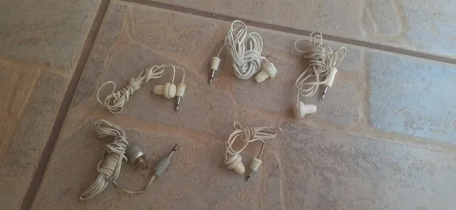 Fone de ouvido antigo