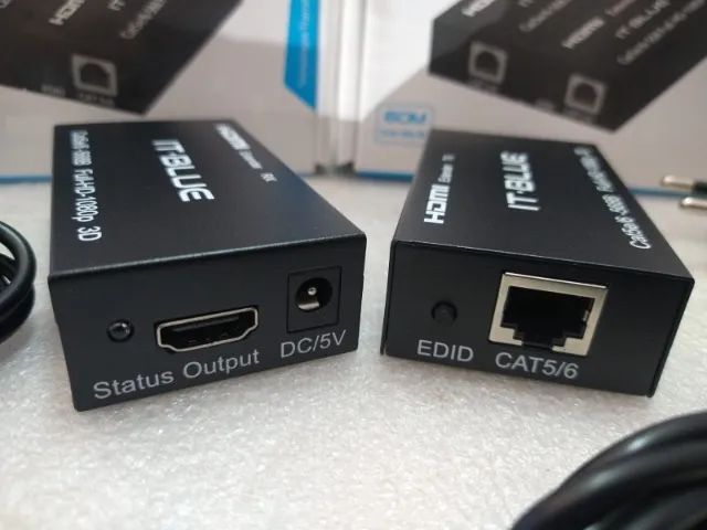 Extensor hdmi 60m cat-5e/6 (Jk Eletronicos) - Foto 3