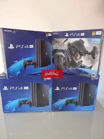 Playstation 4 Pro 1tb + Jogo Físico de Brinde