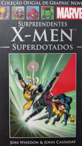 Coleção Oficial de Graphic Novels Marvel 36 e 37: Surpreendentes X-M