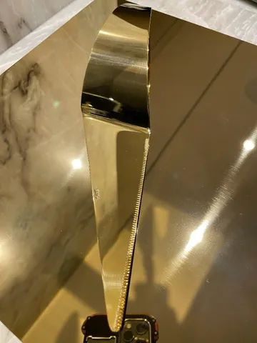 Boleira + Pá de Serviço Riva - Ouro 24K - Foto 6