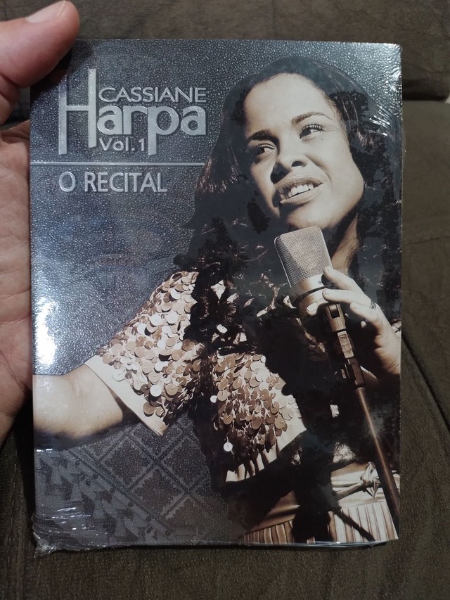 Dvd Cassiane Harpa Vol. 1 - O Recital - Novo Original e lacrado