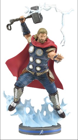 Boneco Thor God Of War Ragnarok Colecionável Estátua Resina