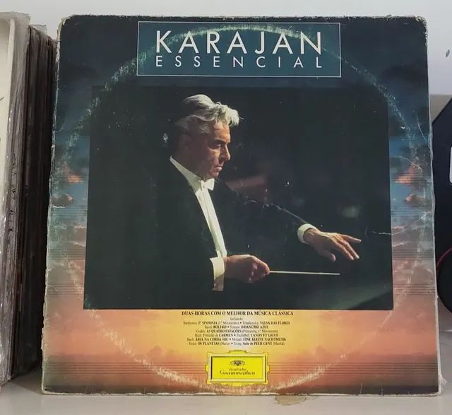 LP Karajan Essencial/Música Clássica/Disco de Vinil