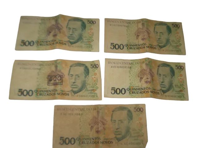 Dinheiro Antigo Brasil - Cruzados Novos E Cruzeiros - Foto 2
