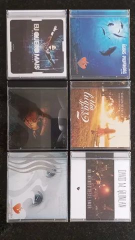 Cd David M. Quinlan - lote com 6 cds ótimo estado de conservação 