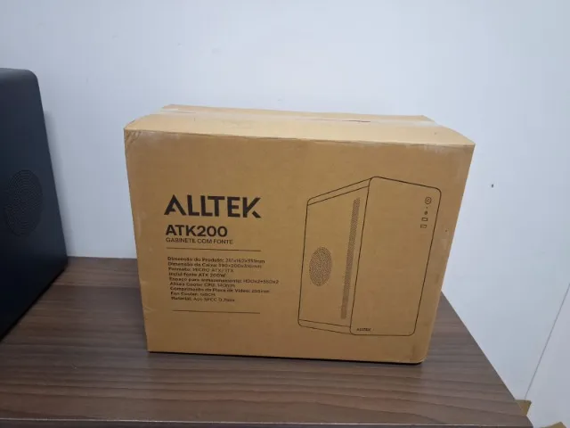 PC de escritório - NOVO, i3-10105, 08GB de RAM, SSD de 256GB