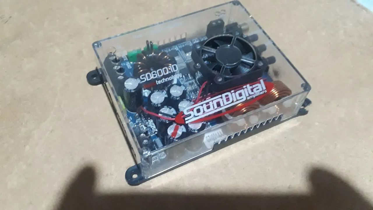 Módulo Soundigital SD-600.1D 1ohms novinho. 