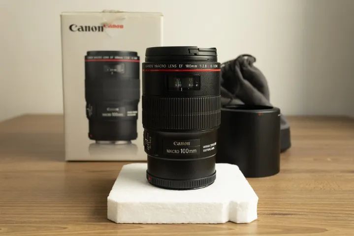 Lente ef 100mm f/2.8L Macro is usm