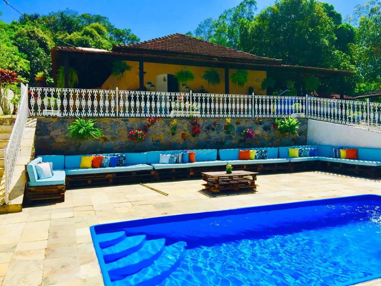 Aluguel sítio piscina água=natural e s/cloro! (Grupo). - Foto 4