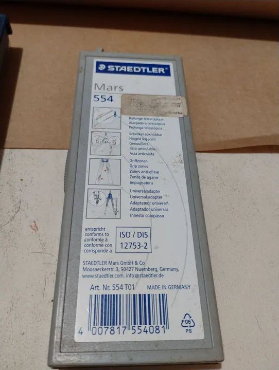 2 compassos cis 303  e staedtler mars 554 - Foto 3