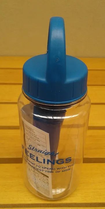 Garrafa Com Compartimento Para Gelo 400ml Daiso - Foto 6