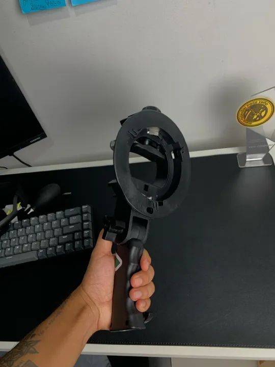 Suporte para flash e softbox 