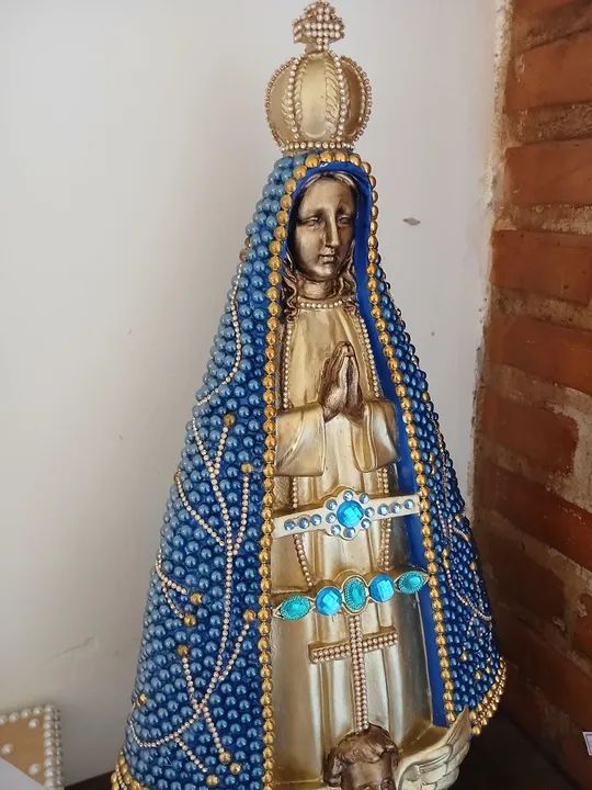 Imagem Nossa Senhora Aparecida  (Grande) - Foto 2