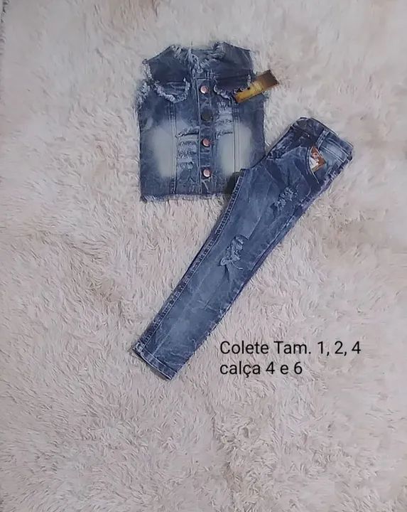Vendo Calça jeans infantil - Foto 3