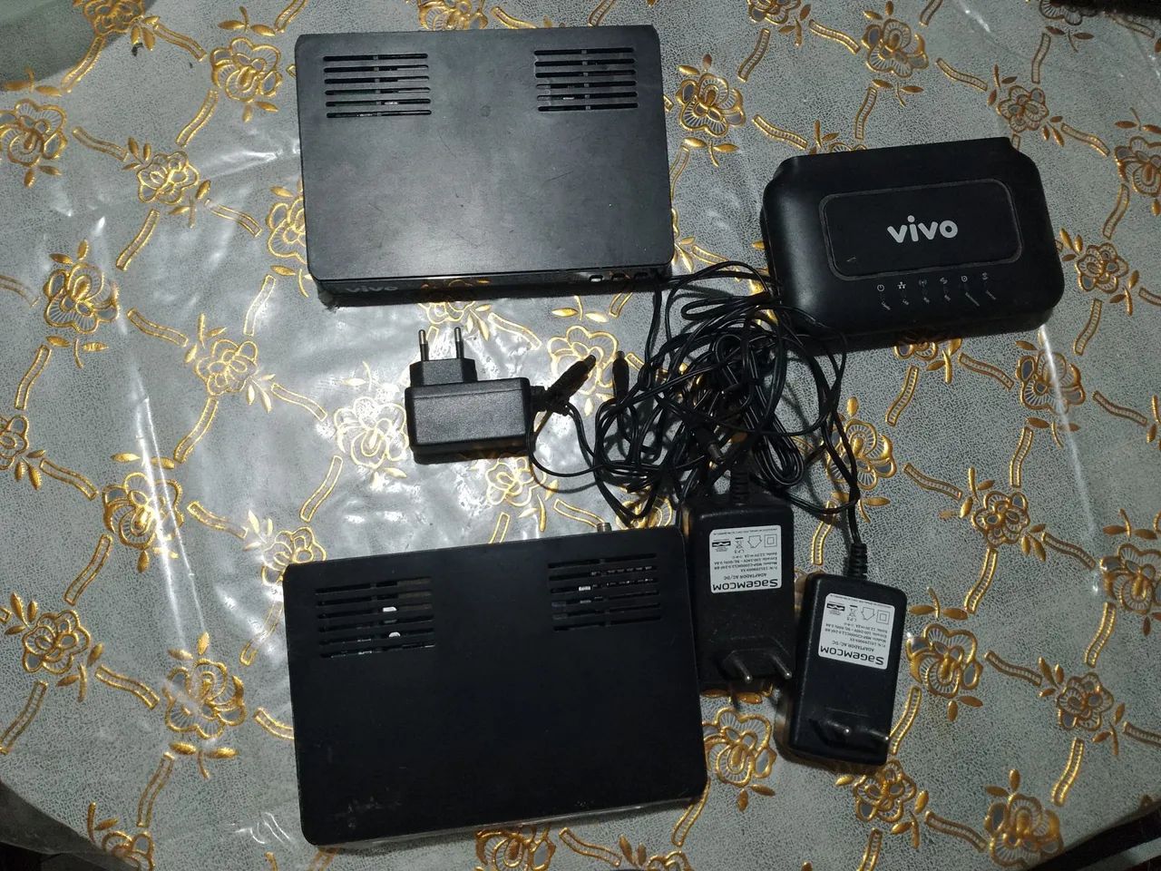 Modem com adaptador