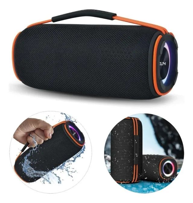 Caixa Som H'maston Tn22 Estéreo Hi-fi Duplo Ipx6 40w