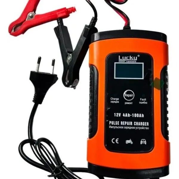 Carregador de Bateria Automotivo Moto - 12v 5a Lucky  - Foto 2