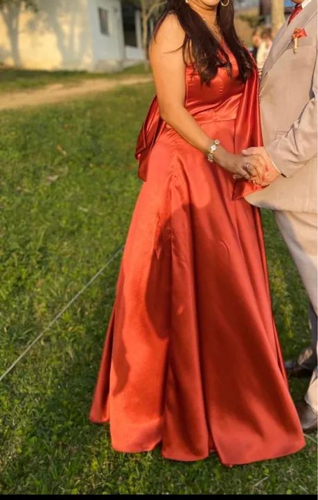 Vestido de festa Terracota - Foto 2