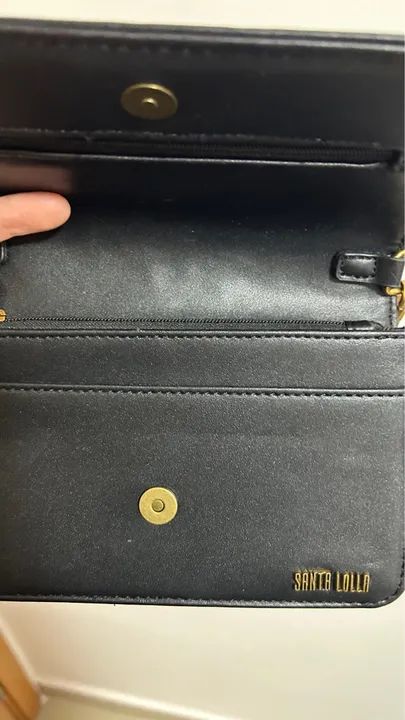 Bolsa Santa Lolla Preta - Foto 3