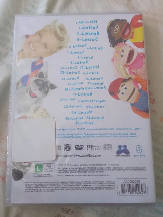 Dvd+cd Xuxa abc do xspb novo lacrado - Foto 2