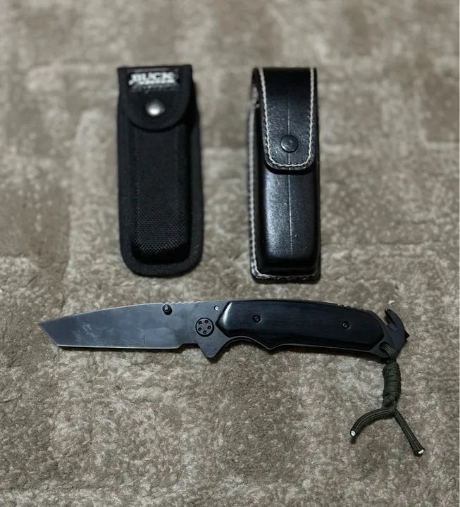 Faca de Camping Buck - Acampamento e Sobrevivência - Foto 2