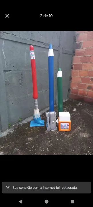 Flamingo de decoração - Foto 5