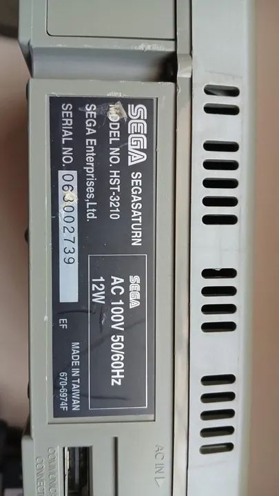 Sega Saturn Usado - Foto 3