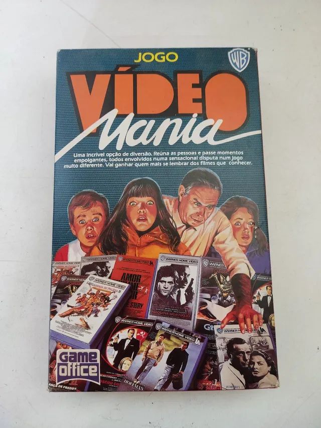 Jogo Vídeo Mania - Game Office Warner Bros 1991 - Completo