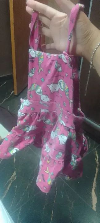 Jardineira Infantil Gatinho -  - Foto 2