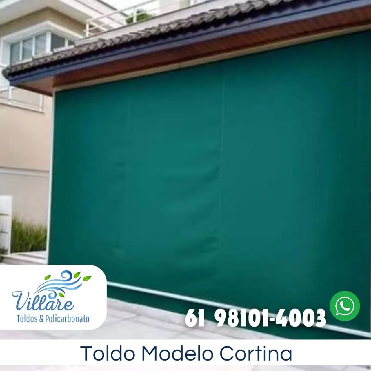 Toldo Cortina Retrátil 