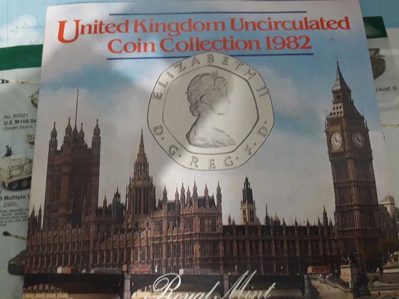 United Kingdom Uncirculated Coin Collection 1982 - Foto 3