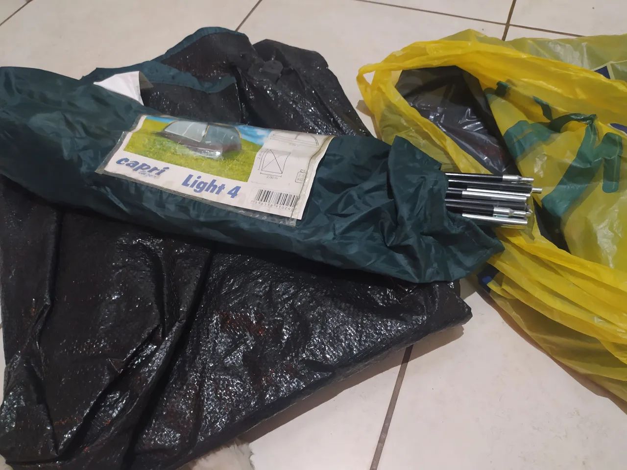 Barraca de camping 4 pessoas impermeável - 2m x 2m x 2m - Acampar - Capri Lazer Light 4 - Foto 2