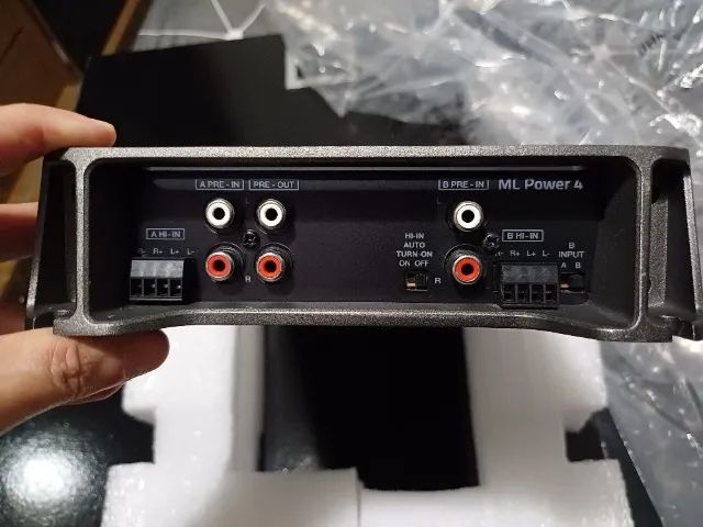 Amplificador Hertz ML POWER 4 * Alta Qualidade! - Aparelhos de Som