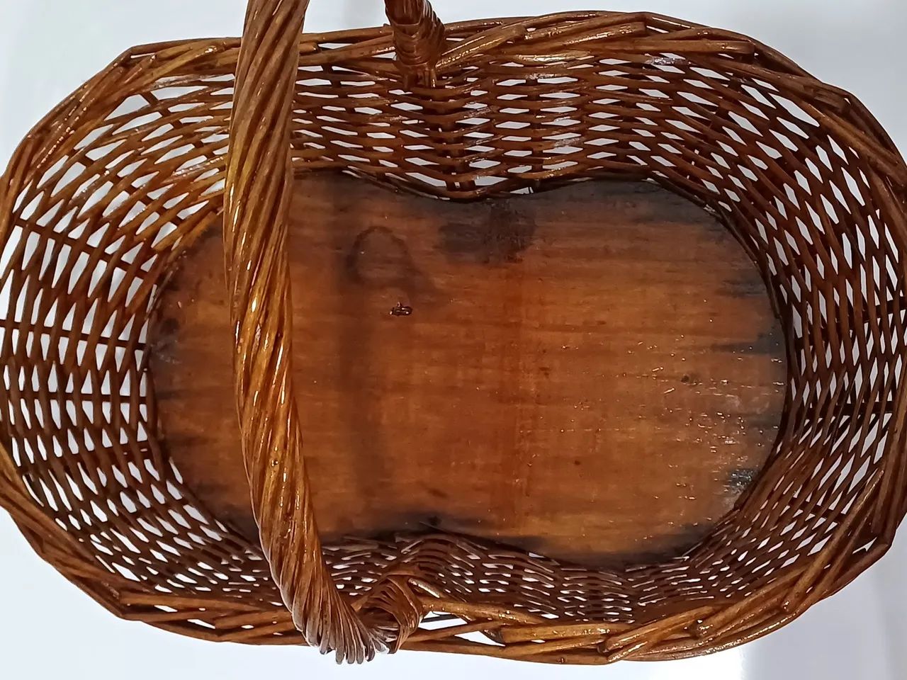 Cesta de Vime tamanho médio  - Foto 3