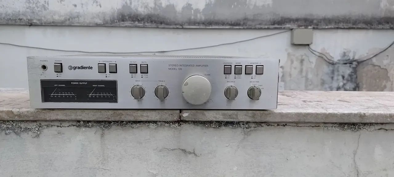 Amplificador Gradiente 126 - Vintage