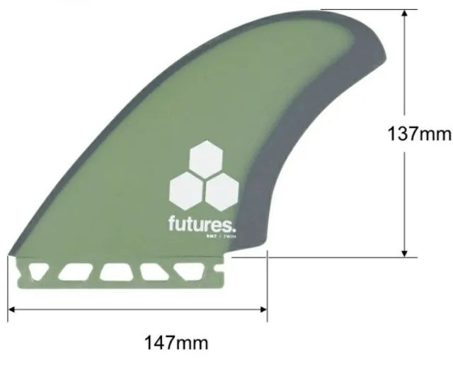 Quilhas Futures Fins Twin Al Merrick Performance Novas - Esportes