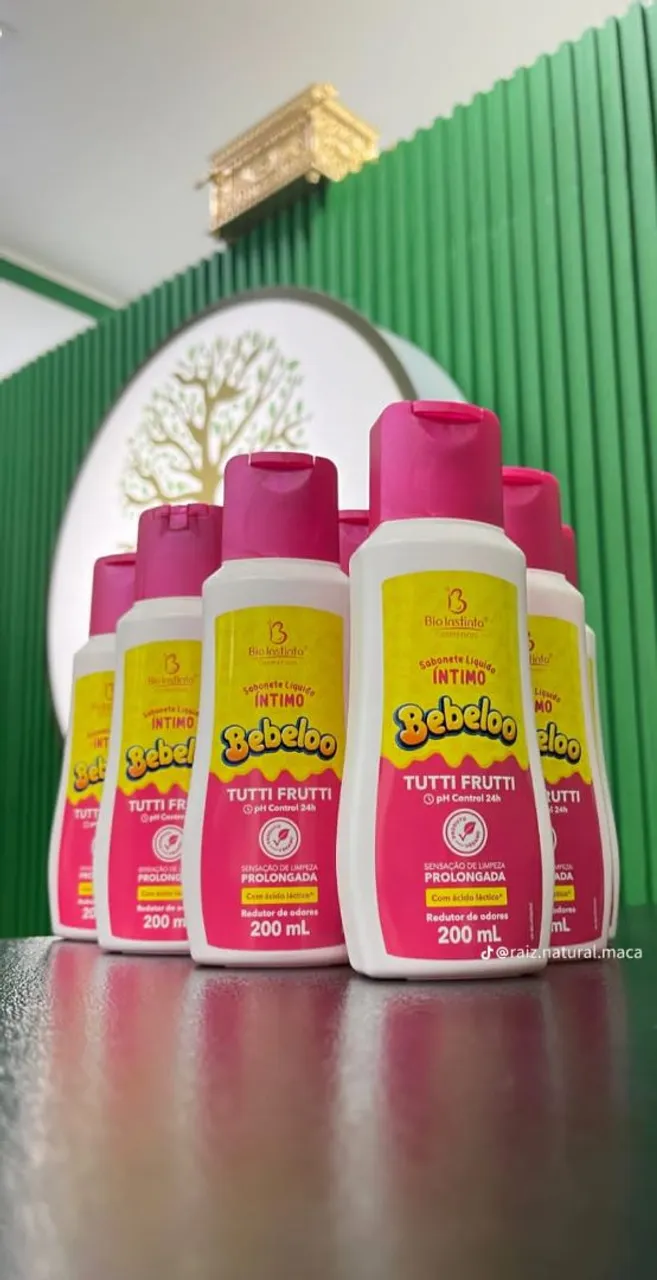 Sabonete Líquido Íntimo Bebelo Tutti Frutti - 200ml