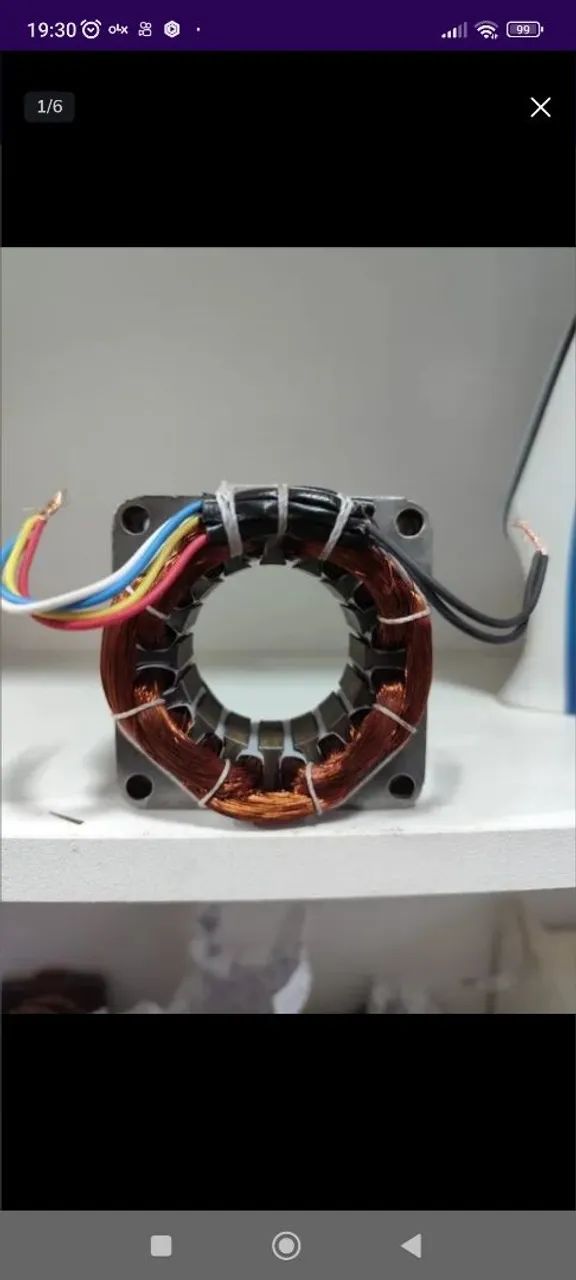 Bobinas para todo tipo de ventiladores e outros tipos de acessórios