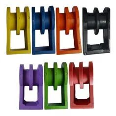 Suporte Universal 2R Ancoragem Cabos Ópticos amarelo 9307 d642