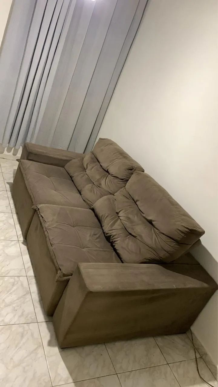 Sofá retrátil 4 lugares65579518136321120
