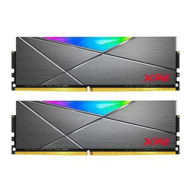 XPG Spectrix D50 DDR4 Memory, 16GB (2x8GB), 3200MHz, RGB, Gray (New and Sealed)64330127772929122