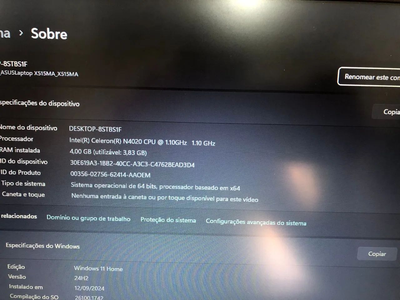 Notebook Assus  - Foto 6