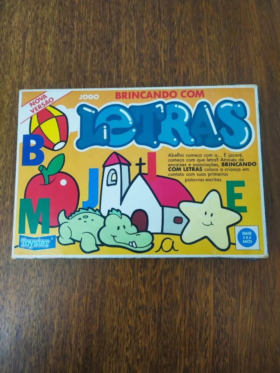 Jogo Brincando Com Letras Da Toyster