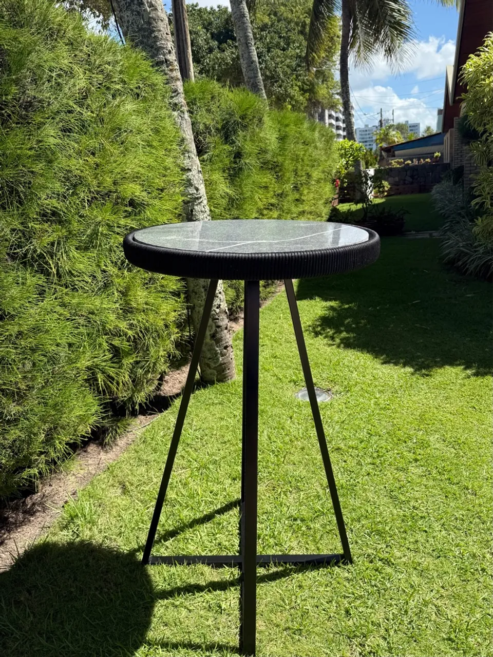 Mesa em Travertino - Mesa Bistrô