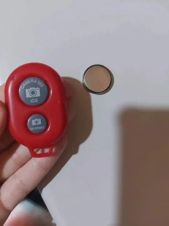 Controle Remoto Bluetooth Celular Android iPhone Selfie Fotos e Videos Novo Loja Coimbra - Foto 4