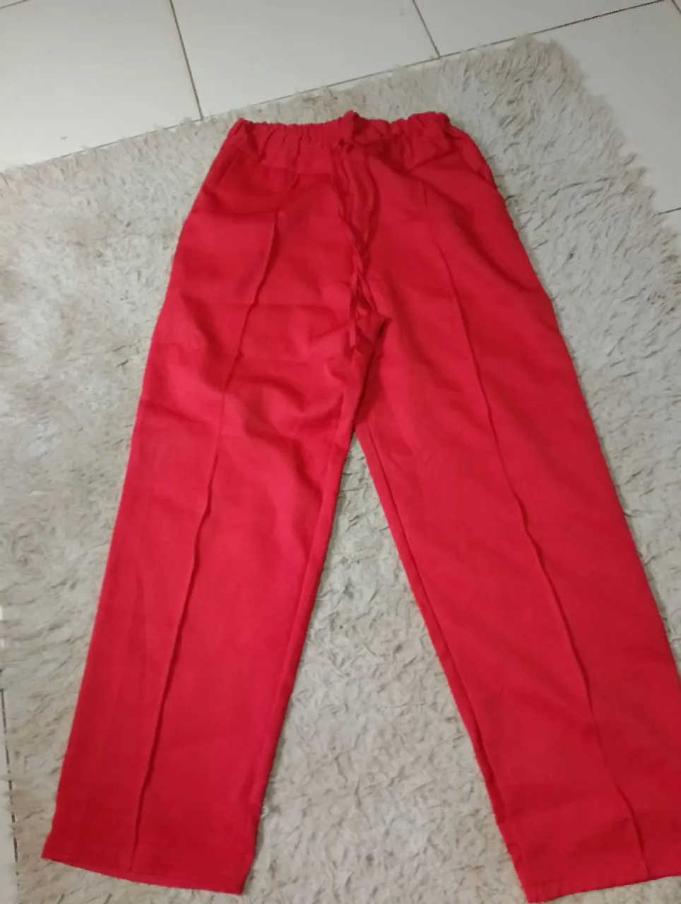 Calça Vermelha Feminina