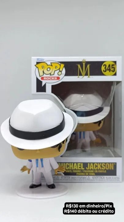 Boneco Funko Pop Michael Jackson - Rocks